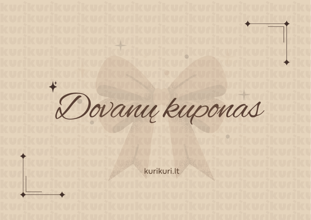 dovanų kuponas